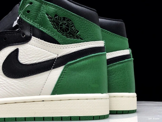 1st Kicks OG Green Jordan Air NRG Sail-Black High 555088-302 1 Pine 0731